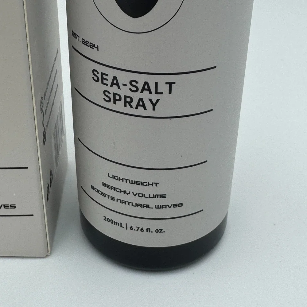 NIB Black Mask Men Sea Salt Texturizing Beach Wave Hair Spray 6.76 Oz